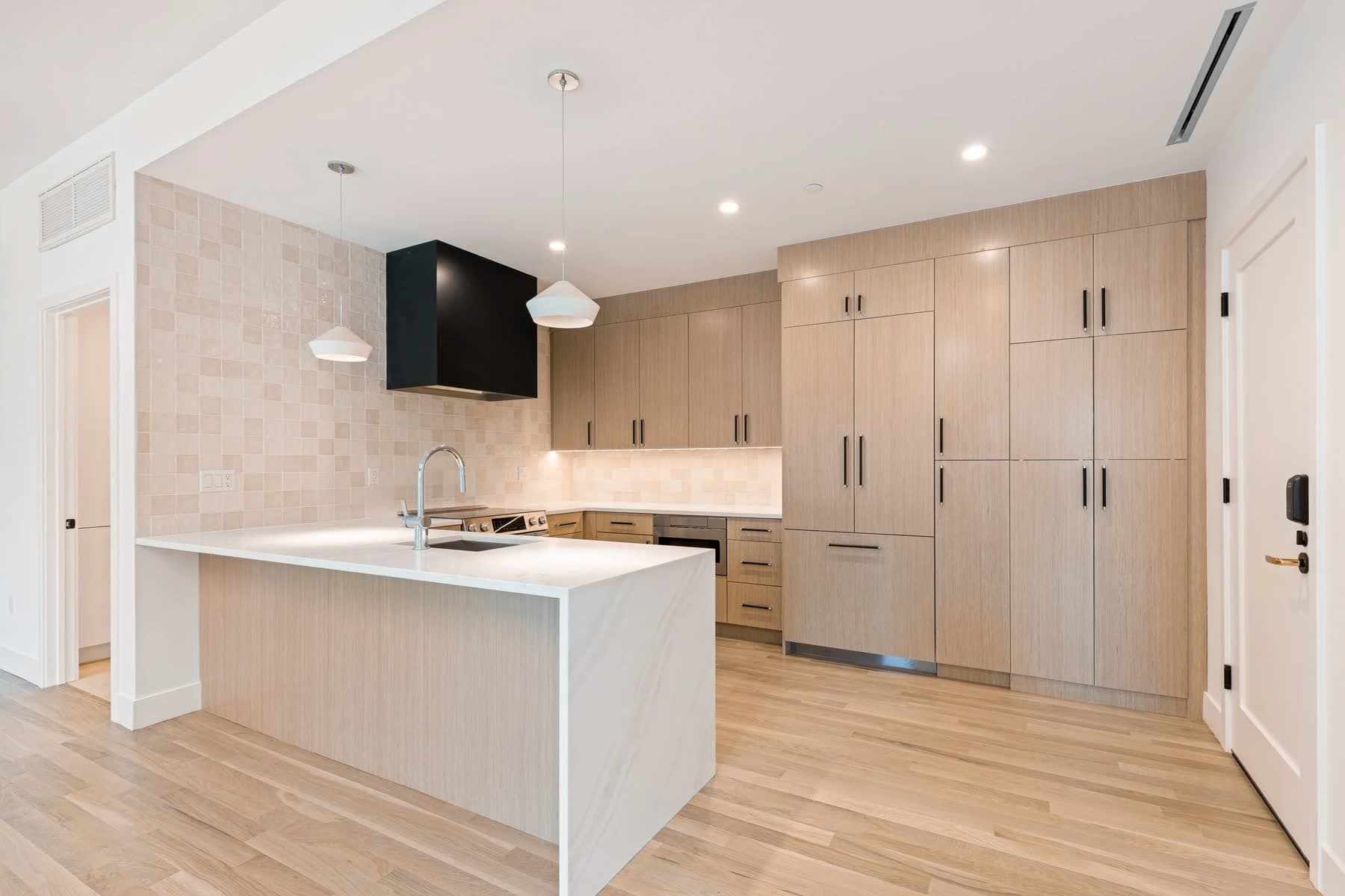 Kitchen and millwork at ONE67