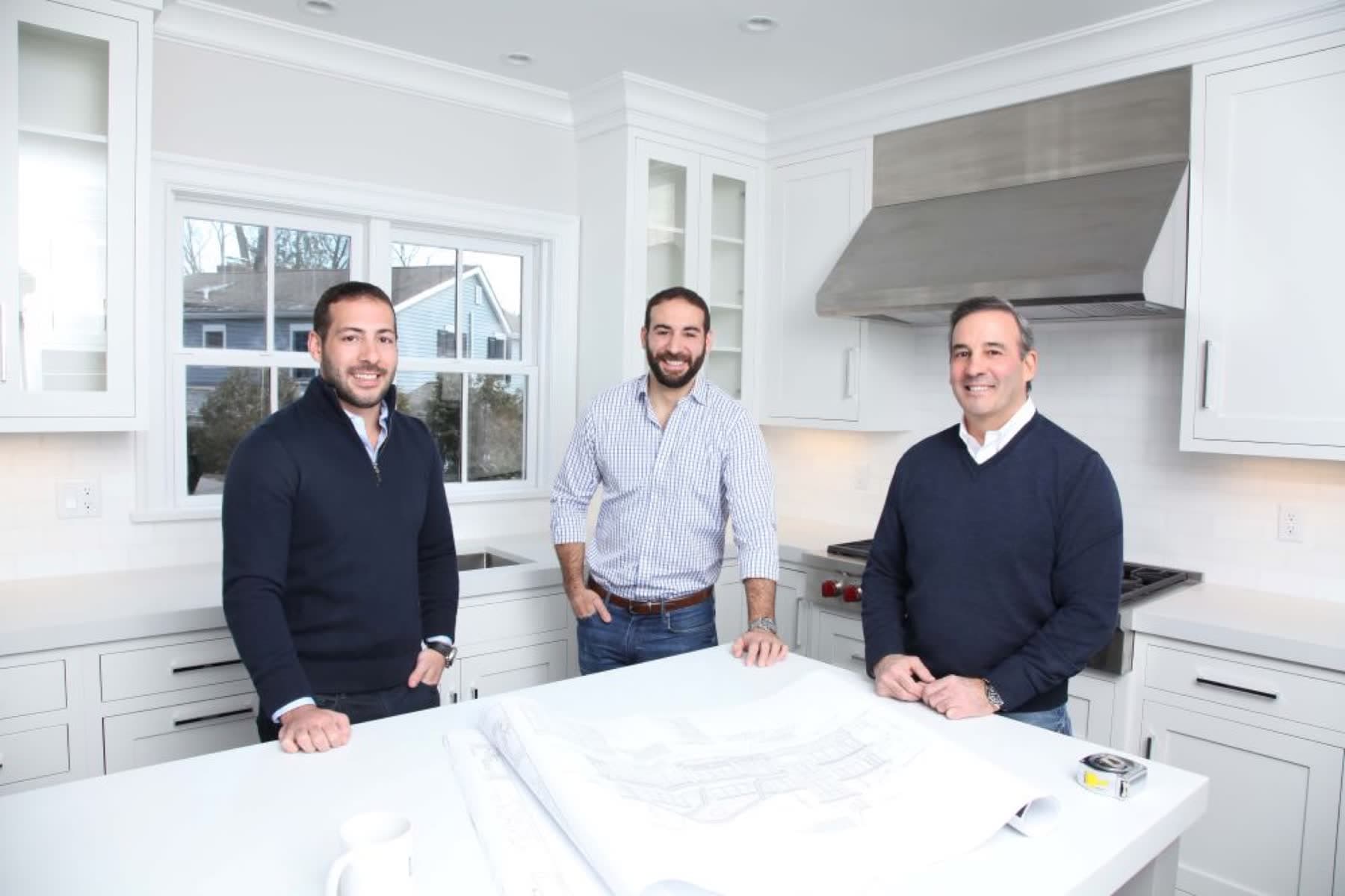 Joe Lorono with his sons Joe Jr. and Frank